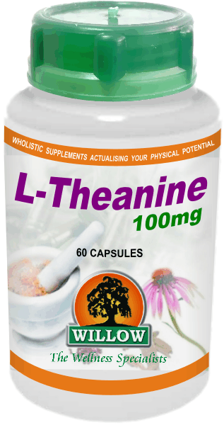 WILLOW - L-Theanine 100mg - 60 Capsules | One Life Health