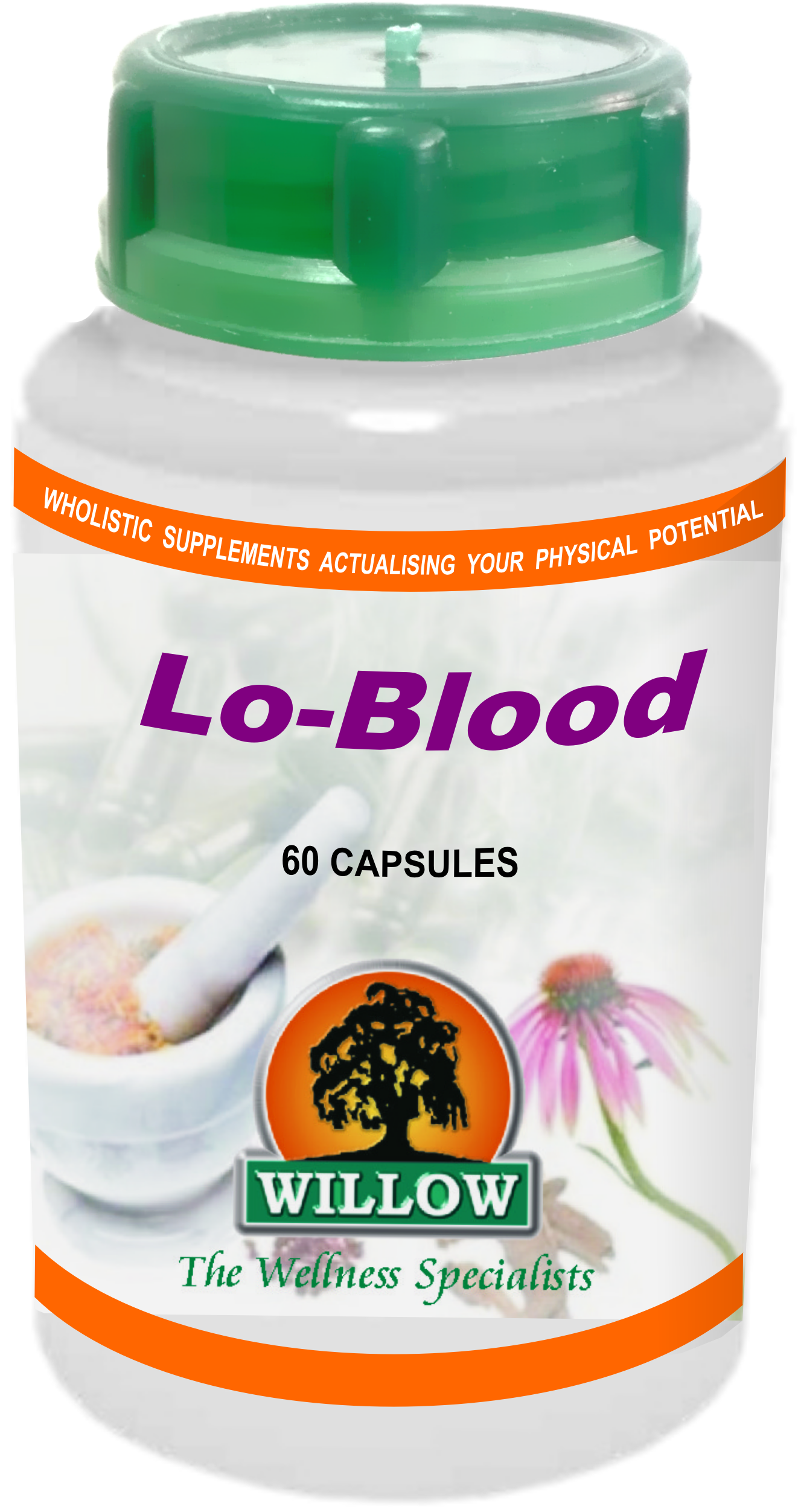 WILLOW - Lo-Blood - 60 Capsules | One Life Health