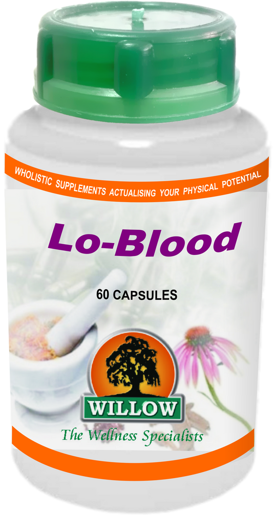 WILLOW - Lo-Blood - 60 Capsules | One Life Health