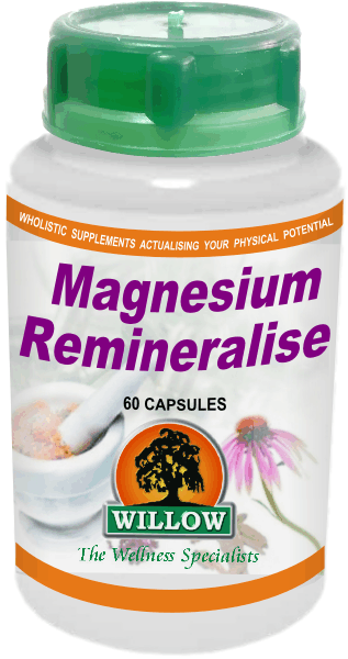WILLOW - Magnesium Remineralise - 60 Capsules | One Life Health