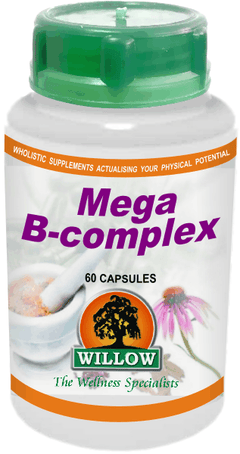 WILLOW - Mega B-Complex - 60 Capsules