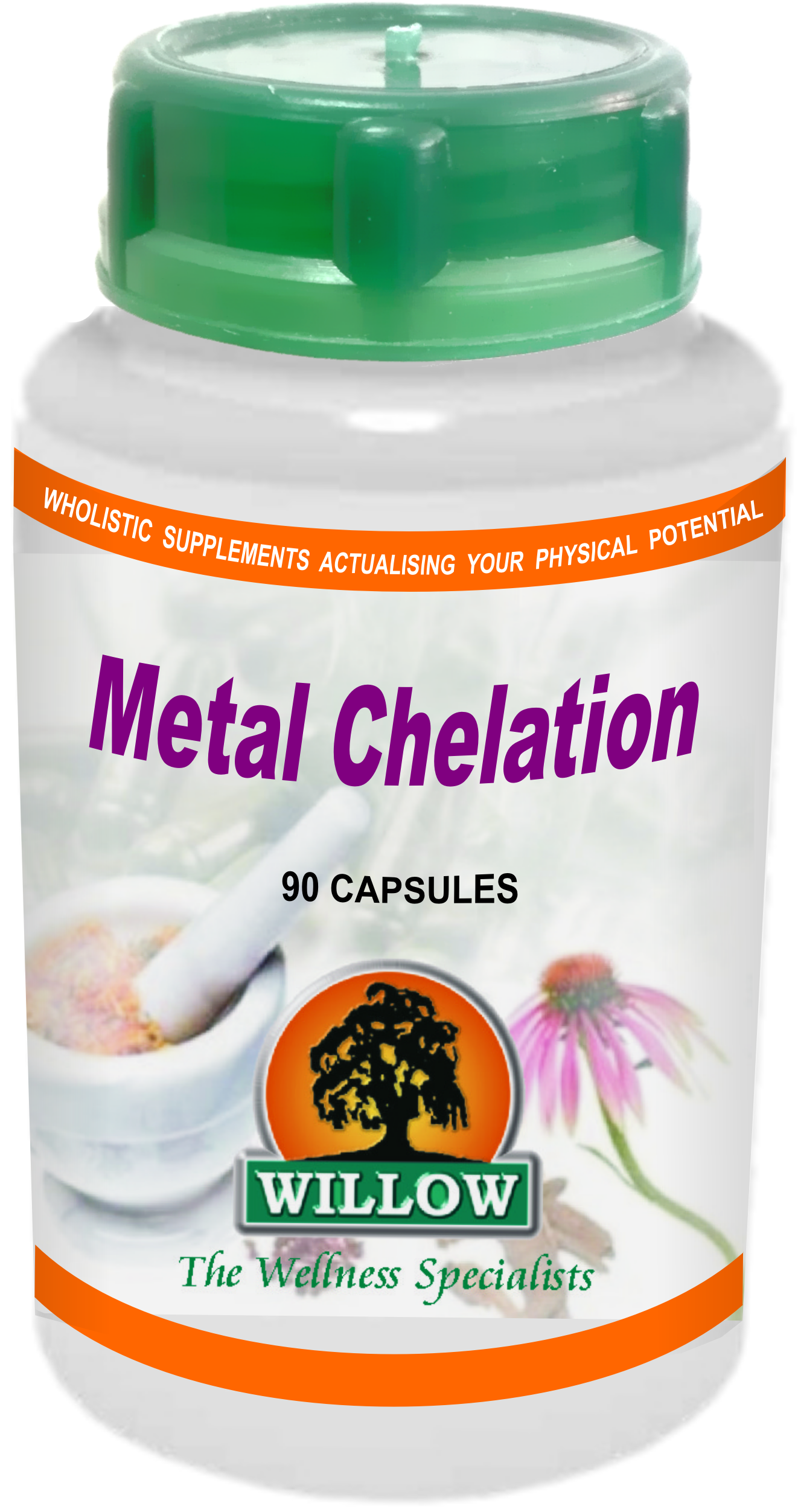 WILLOW - Metal Chelation - 90 Capsules | One Life Health