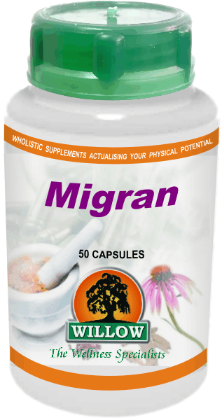 WILLOW - Migran - 50 Capsules | One Life Health