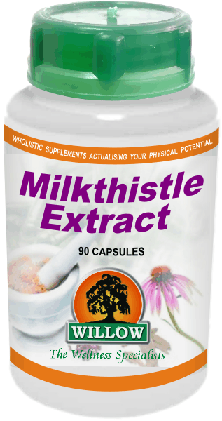 WILLOW - Milkthistle Ext - 90 Capsules | One Life Health