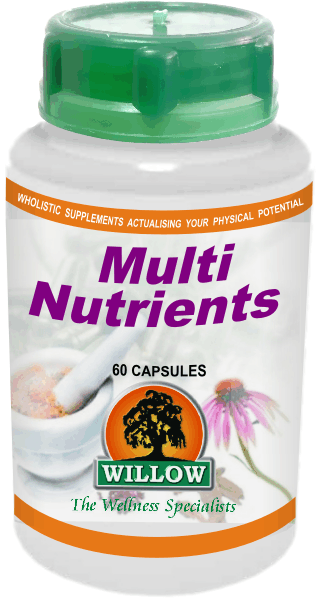 WILLOW - Multi Nutrients - 60 Capsules | One Life Health