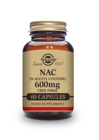 SOLGAR - NAC (N-Acetyl Cysteine) 600mg – 60 Vegetable Capsules | One Life Health