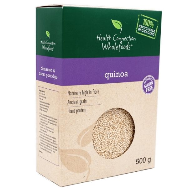 HEALTH CONNECTION WHOLEFOODS - White Quinoa - 500g | One Life Health