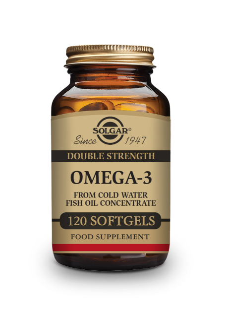 SOLGAR - Omega-3 Double Strength – 120 Softgels | One Life Health