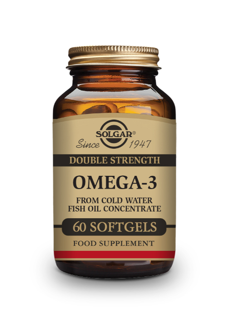 SOLGAR - Omega-3 Double Strength – 60 Softgels | One Life Health