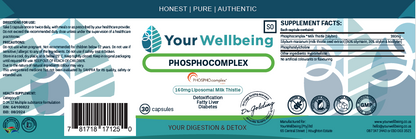 YOUR WELLBEING - Phosphocomplex® 30 Capsules | One Life Health