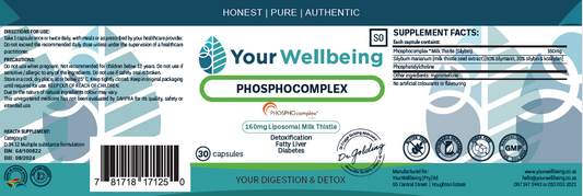 YOUR WELLBEING - Phosphocomplex® 30 Capsules | One Life Health