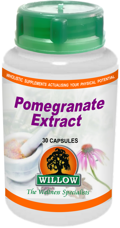 WILLOW - Pomegranate Extract - 30 Capsules | One Life Health