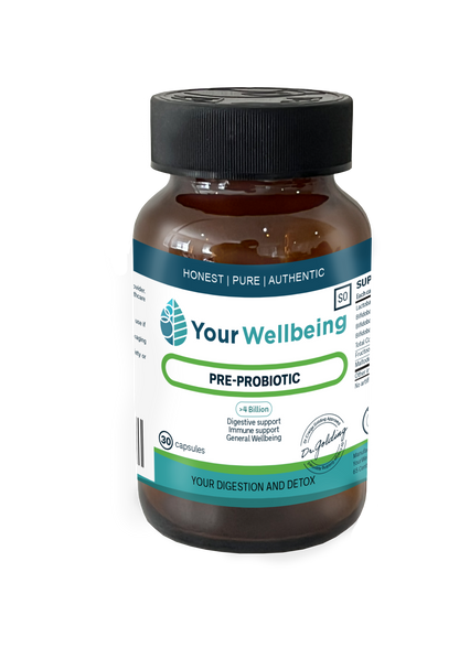 YOUR WELLBEING - Pre-Probiotic 30 Capsules | One Life Health