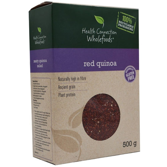 HEALTH CONNECTION WHOLEFOODS - Red Quinoa - 500g | One Life Health