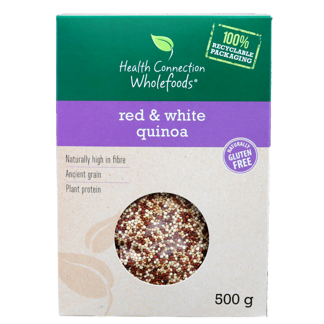 HEALTH CONNECTION WHOLEFOODS - Red & White Quinoa - 500g | One Life Health