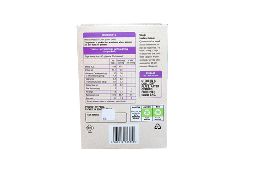HEALTH CONNECTION WHOLEFOODS - Red & White Quinoa - 500g | One Life Health