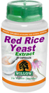 WILLOW - Red Rice Yeast Extract - 60 Capsules