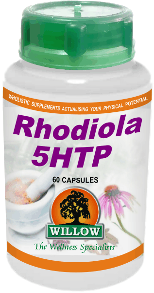 WILLOW - Rhodiola 5HTP - 60 Capsules | One Life Health