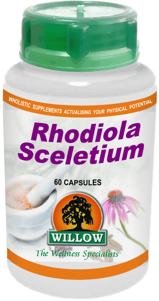 WILLOW - Rhodiola Sceletium - 60 Capsules | One Life Health