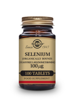 SOLGAR - Selenium 100 µg – 100 Tablets (Yeast Free)