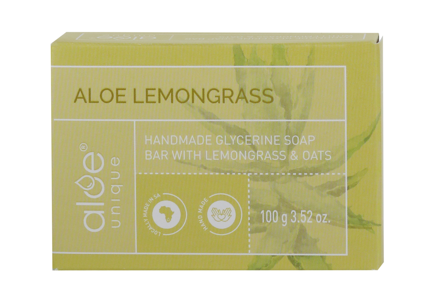 ALOE UNIQUE - Aloe Lemongrass Soap 100g | One Life Health