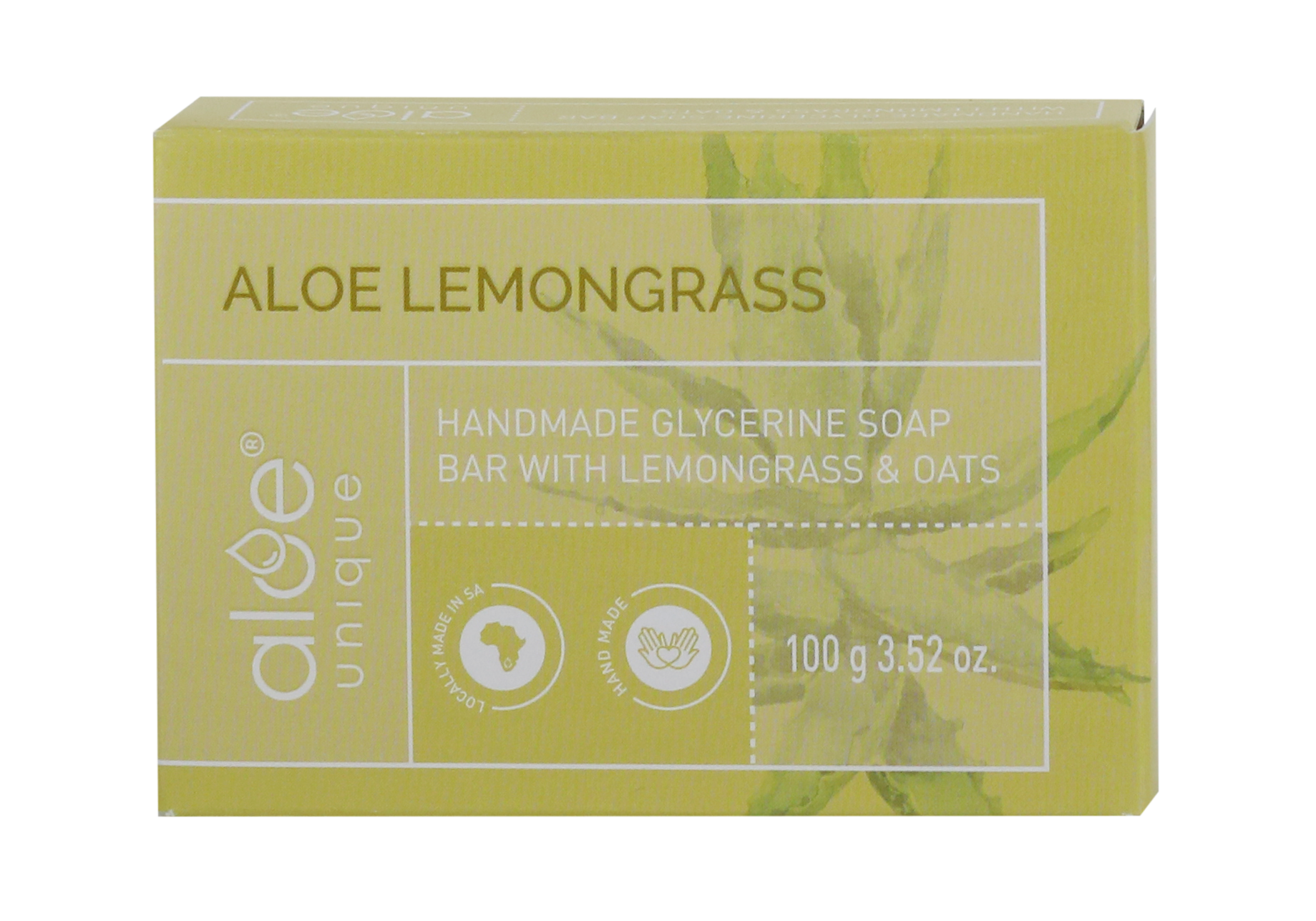 ALOE UNIQUE - Aloe Lemongrass Soap 100g | One Life Health