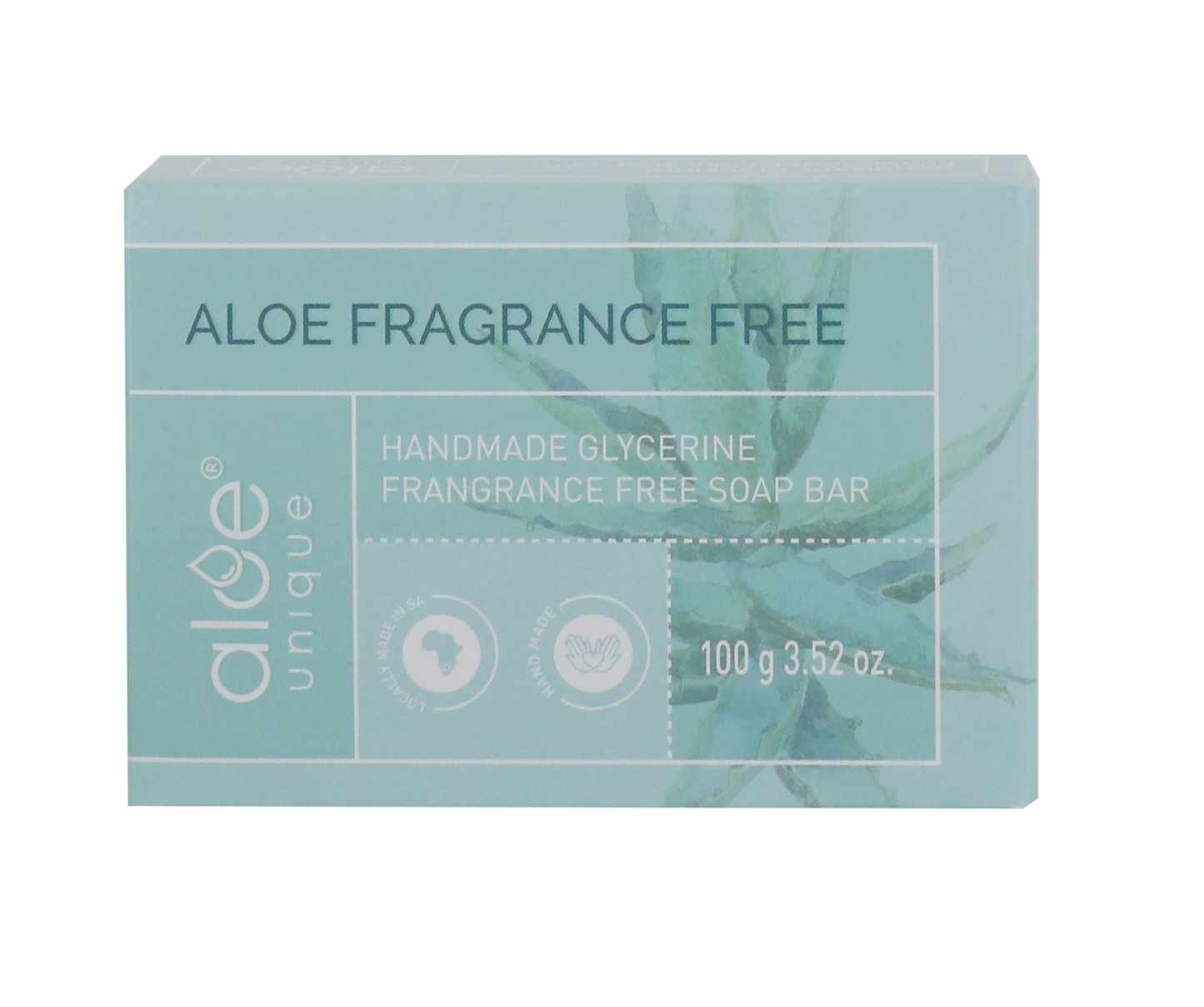 ALOE UNIQUE - Aloe Fragrance Free Soap 100g | One Life Health