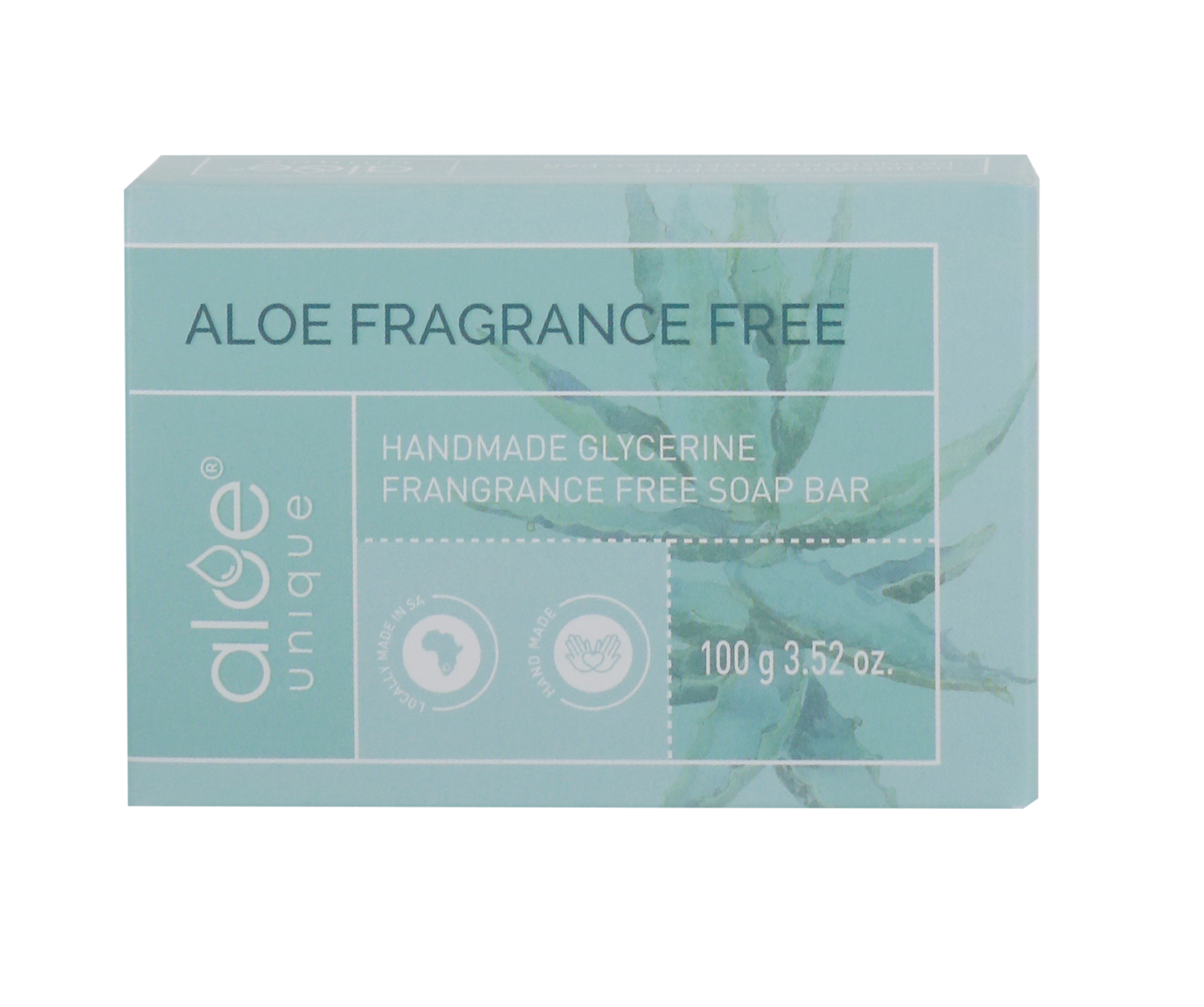 ALOE UNIQUE - Aloe Fragrance Free Soap 100g | One Life Health