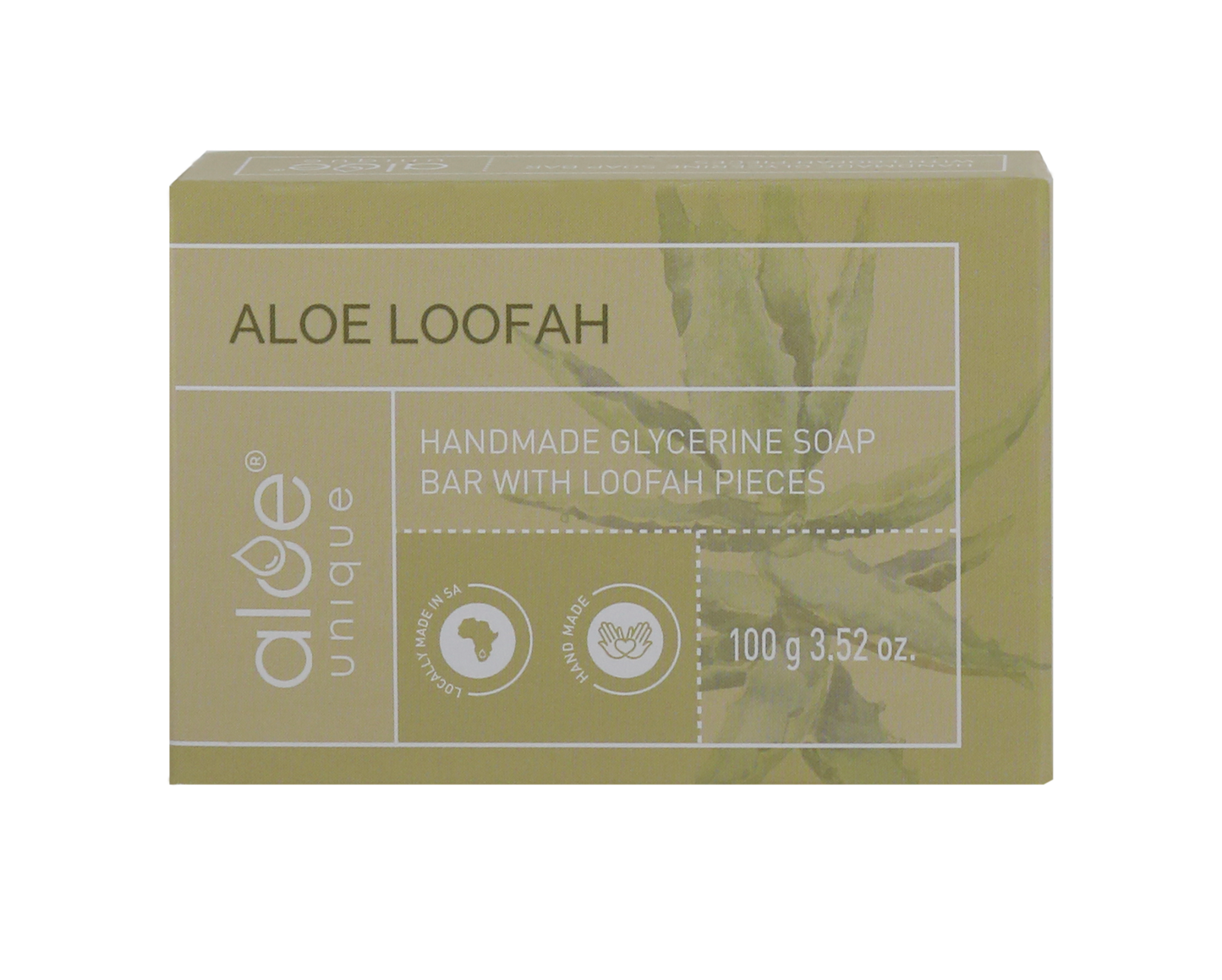 ALOE UNIQUE - Aloe Loofah Soap 100g | One Life Health
