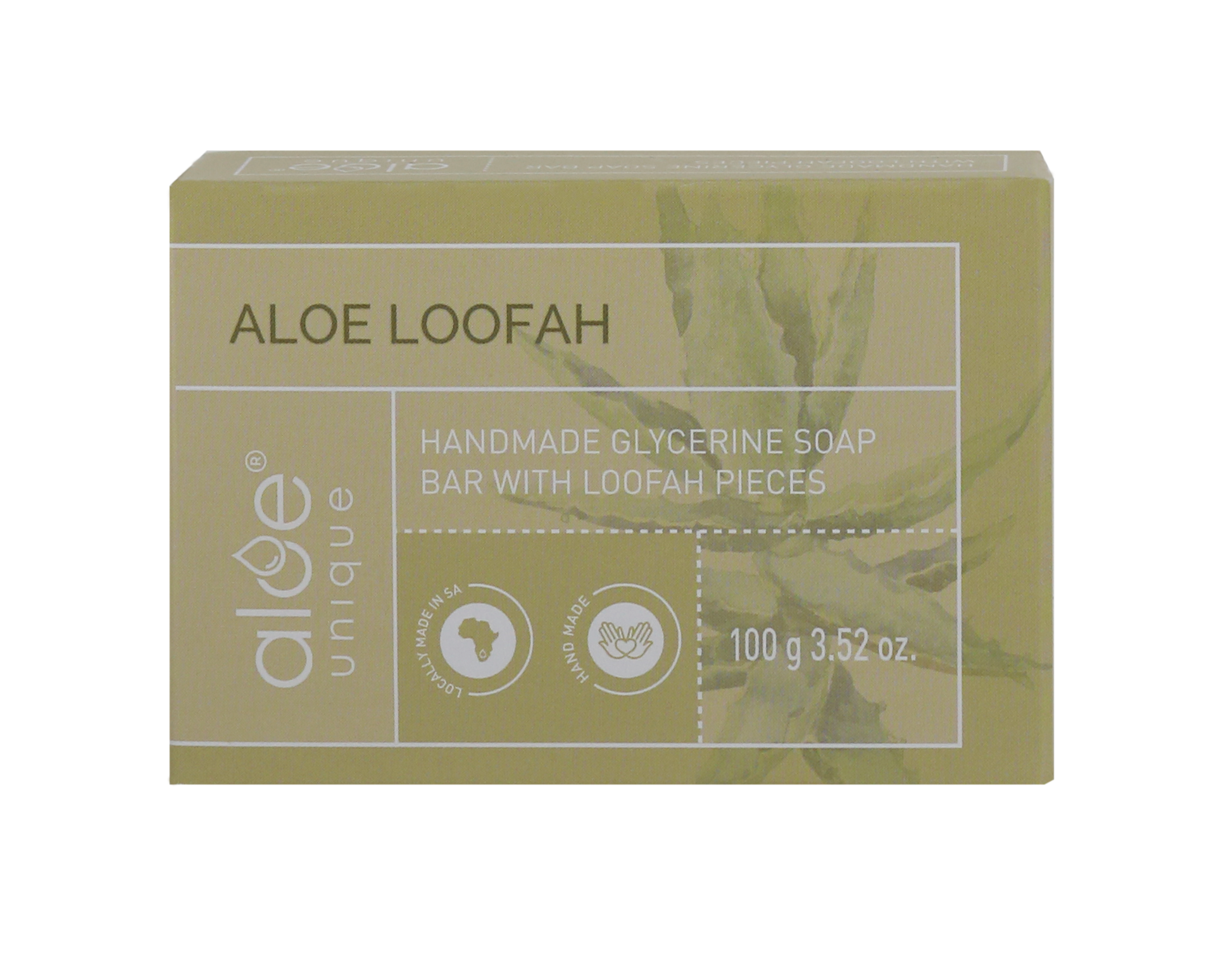 ALOE UNIQUE - Aloe Loofah Soap 100g | One Life Health