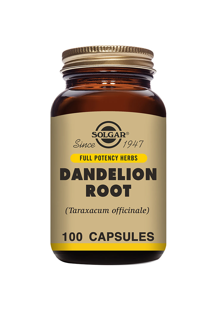 SOLGAR - Dandelion Root – 100 Vegetable Capsules | One Life Health