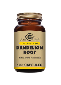 SOLGAR - Dandelion Root – 100 Vegetable Capsules