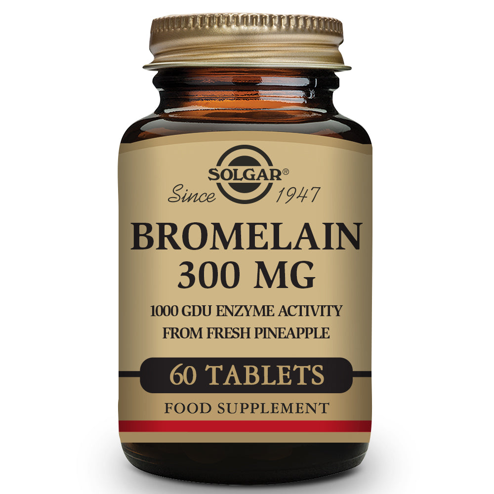 SOLGAR - Bromelain 300mg - 60 Capsules | One Life Health