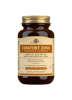 SOLGAR - Comfort Zone Digestive Complex – 90 Vegetable Capsules