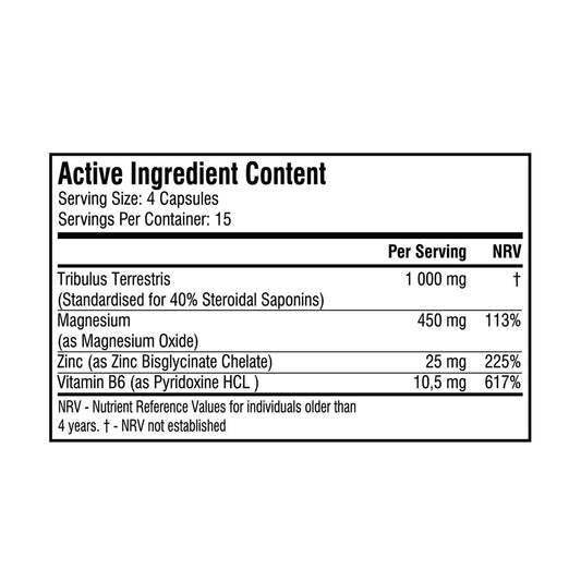 SSA CORE SERIES - Testo Blast 60 Capsules | One Life Health