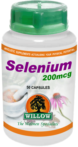 WILLOW - Selenium 200mcg - 50 Capsules | One Life Health