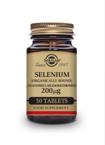 SOLGAR - Selenium 200 µg – 50 Tablets (Yeast Free) | One Life Health