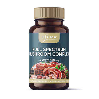 SFERA BIO NUTRITION - Full Spectrum Mushroom Complex 60 Capsules | One Life Health