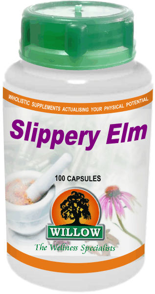 WILLOW - Slippery Elm - 100 Capsules | One Life Health