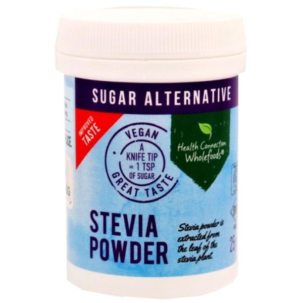 HEALTH CONNECTION WHOLEFOODS - Stevia Powder - 25g | One Life Health