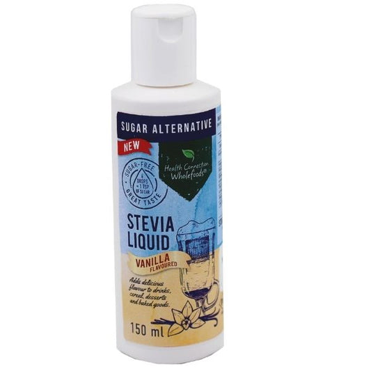 HEALTH CONNECTION WHOLEFOODS - Stevia Liquid Vanilla - 150ml | One Life Health