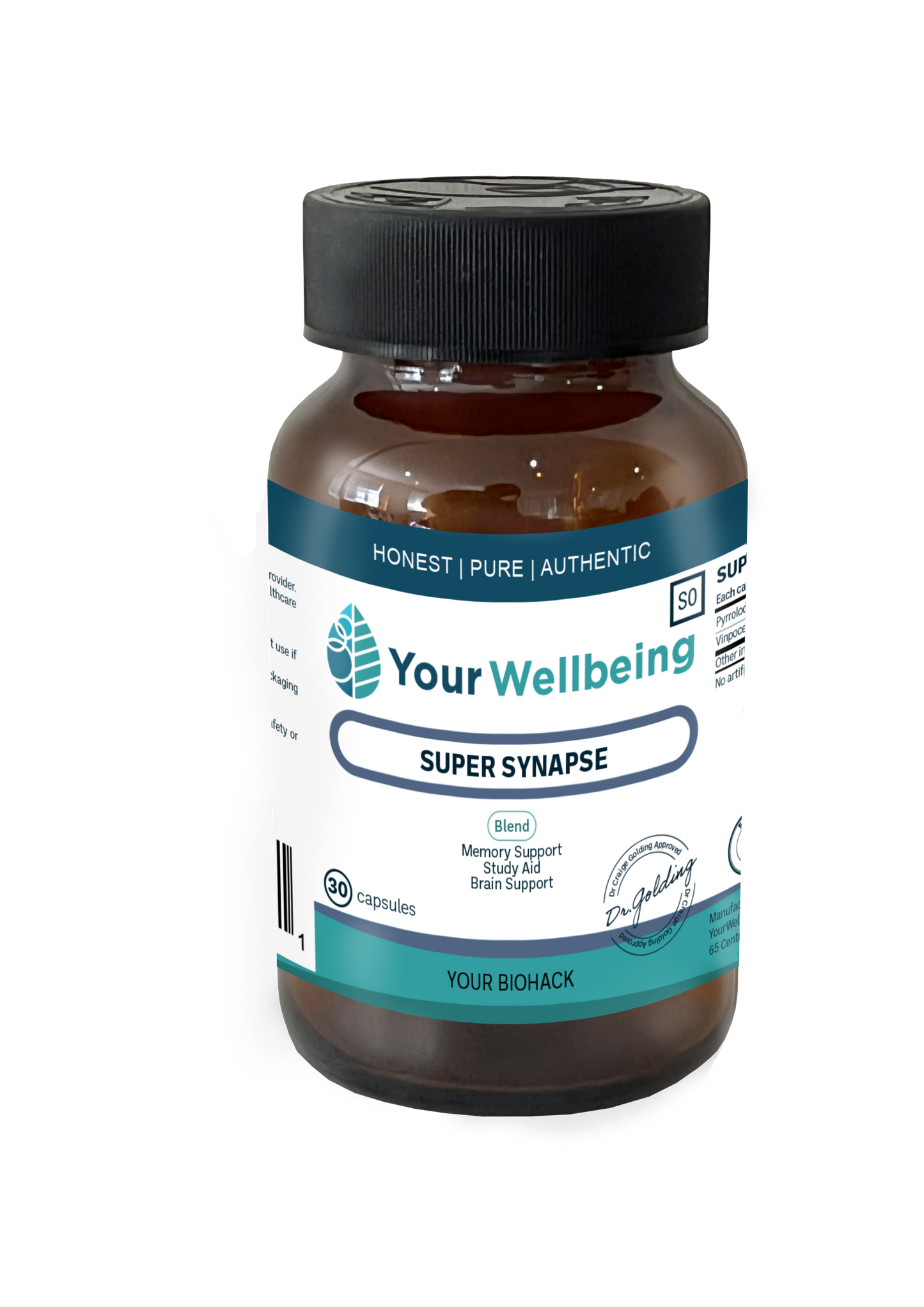 YOUR WELLBEING - Super Synapse - 30 Capsules | One Life Health