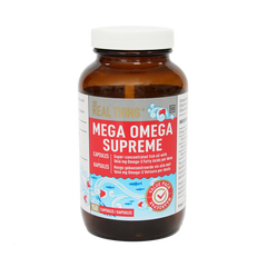 THE REAL THING FOOD SUPPLEMENTS - Mega Omega Supreme - 150 Capsules