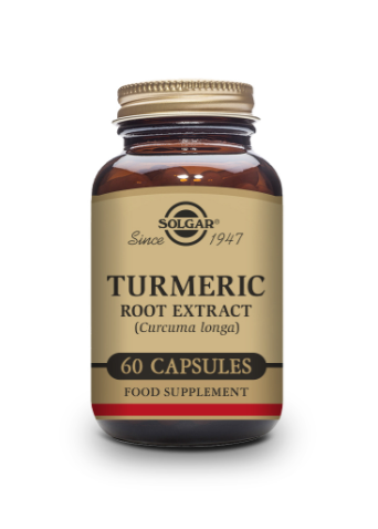 SOLGAR - Turmeric Root Extract – 60 Vegetable Capsules | One Life Health