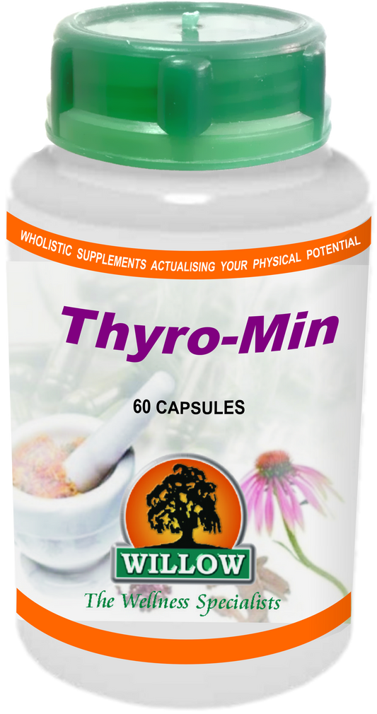 WILLOW - Thyro-Min - 60 Capsules | One Life Health