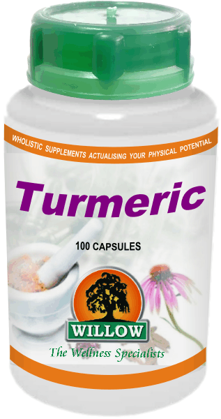 WILLOW - Turmeric - 100 Capsules | One Life Health