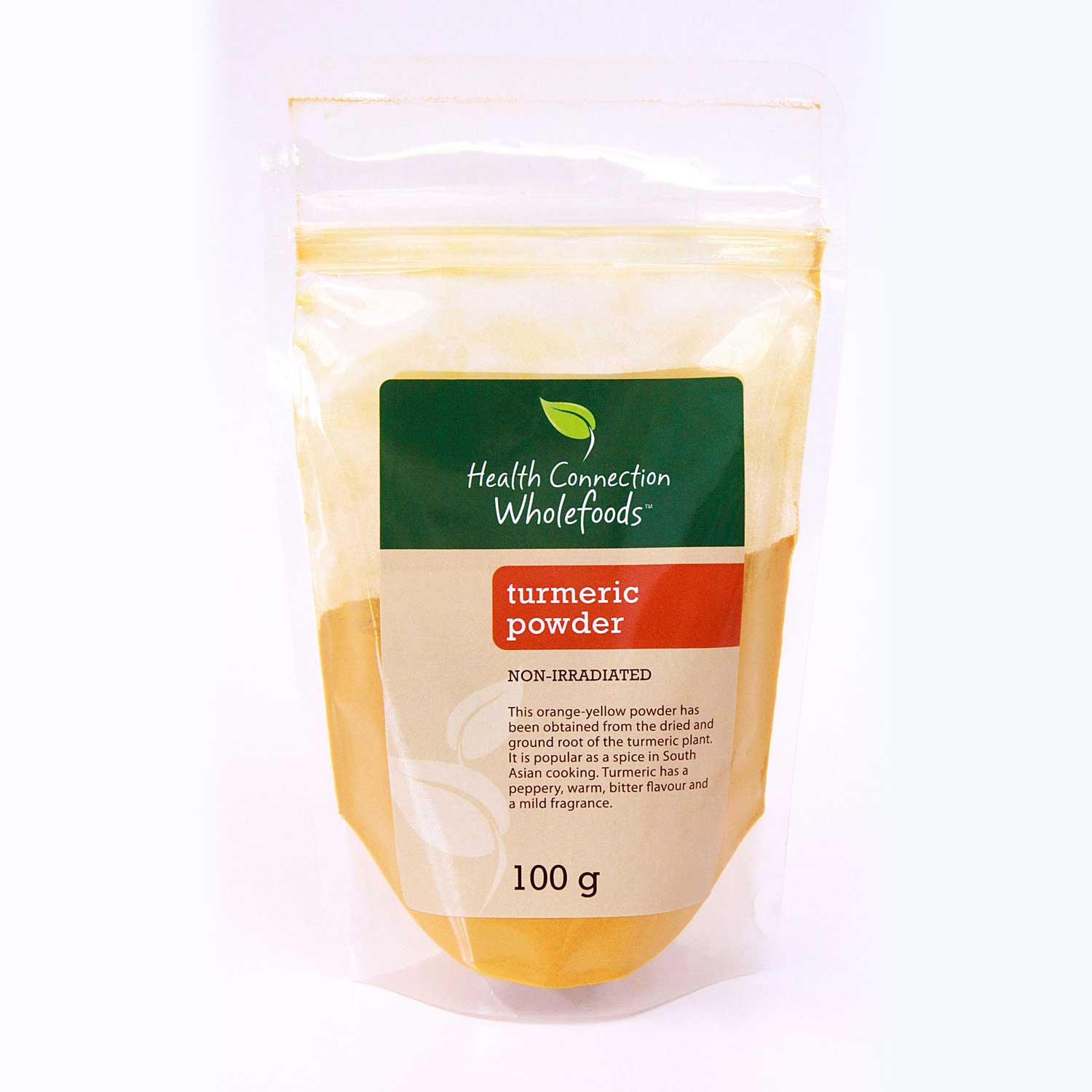 HEALTH CONNECTION WHOLEFOODS - Turmeric Powder - 100g | One Life Health
