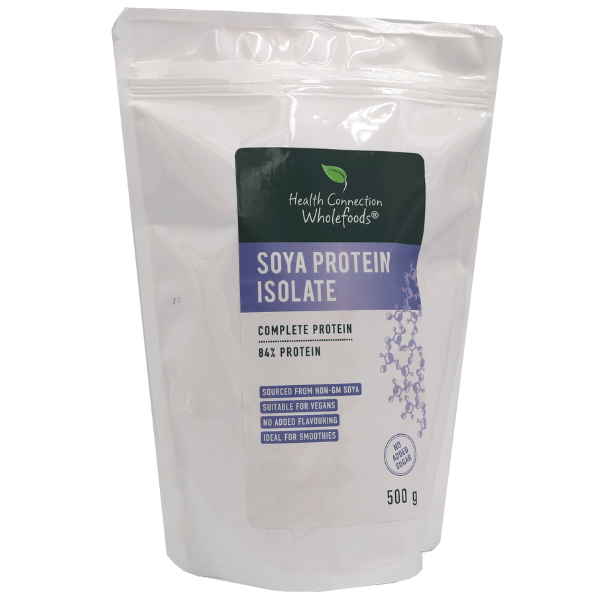 HEALTH CONNECTION WHOLEFOODS - Soya Protein Isolate (Just Soy) - 500g | One Life Health