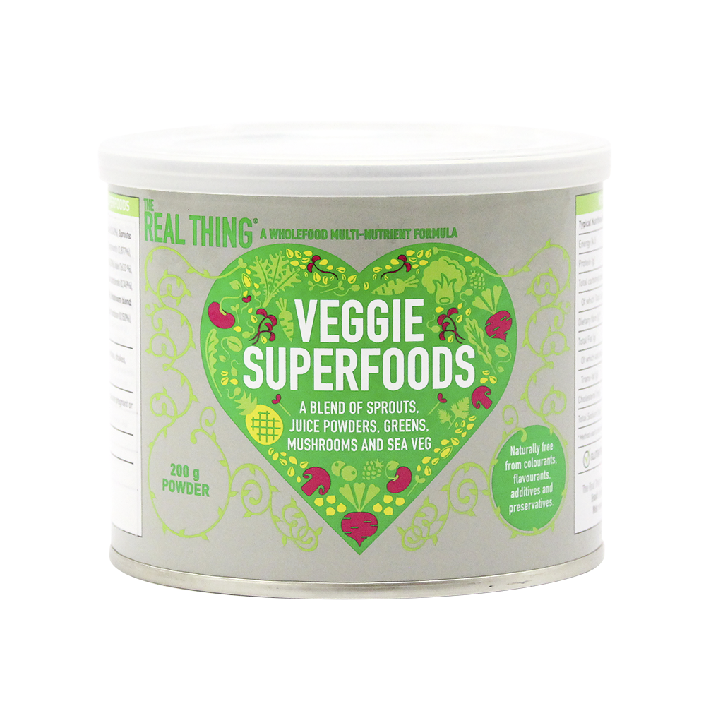 THE REAL THING FOOD SUPPLEMENTS - Veggie Superfoods 200g | One Life Health