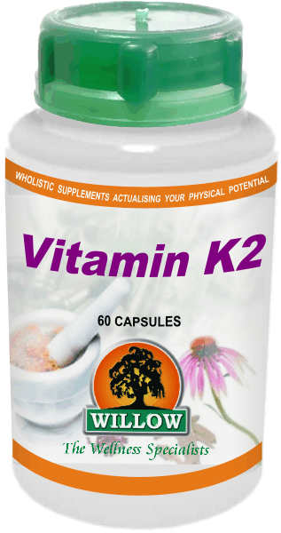 WILLOW - Vitamin K2 - 60 Capsules | One Life Health